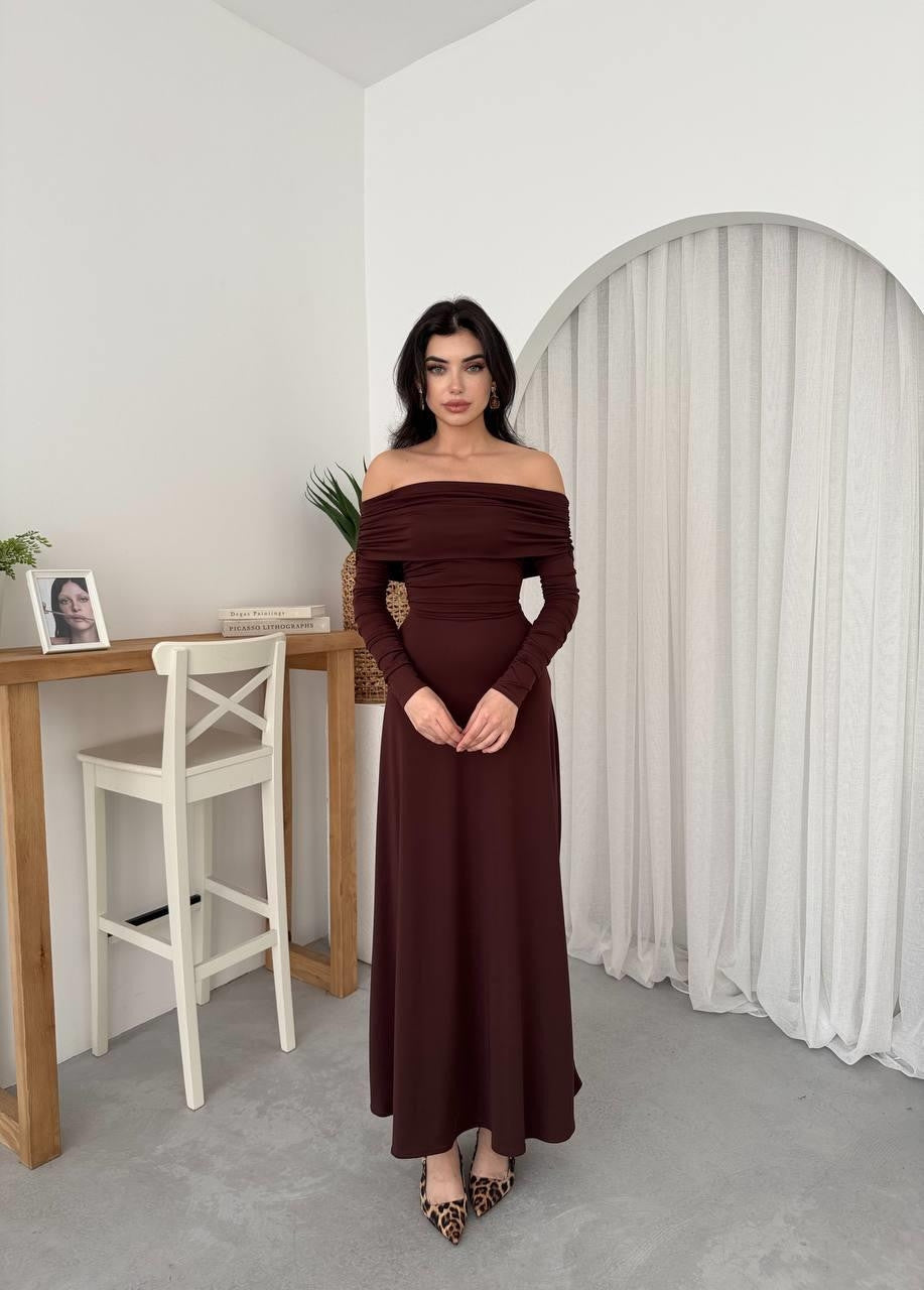 Uras Straplez Elbise