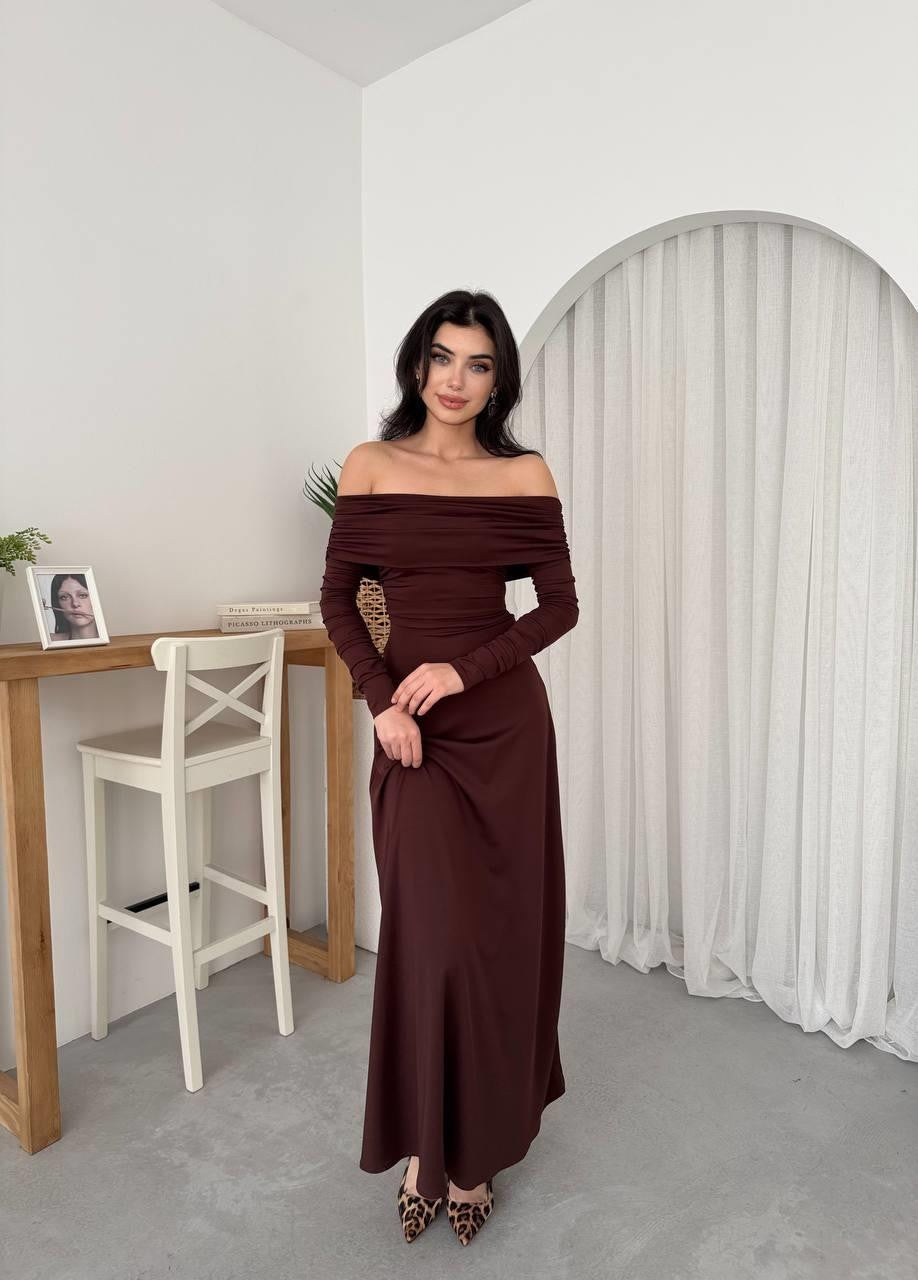 Uras Straplez Elbise