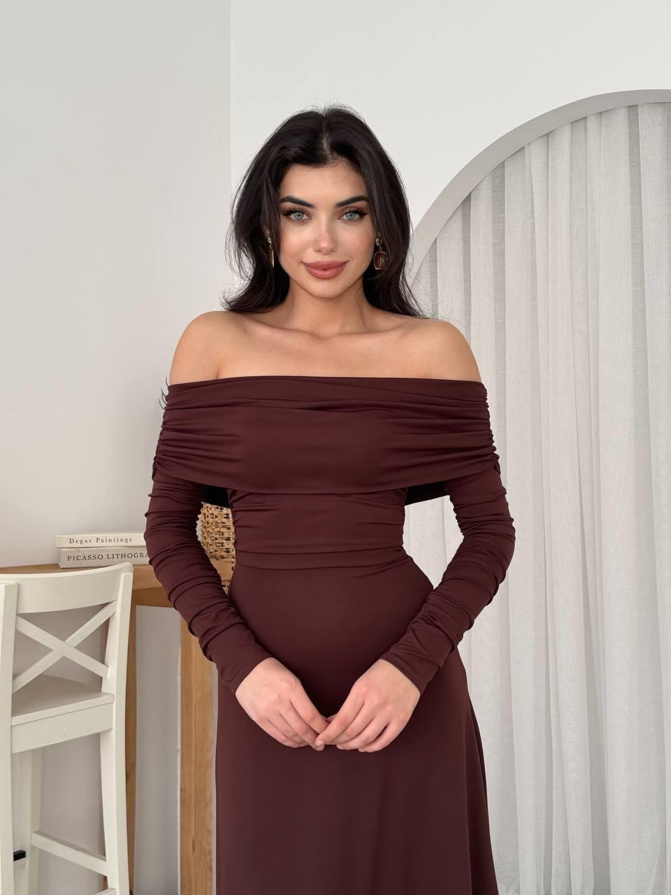 Uras Straplez Elbise