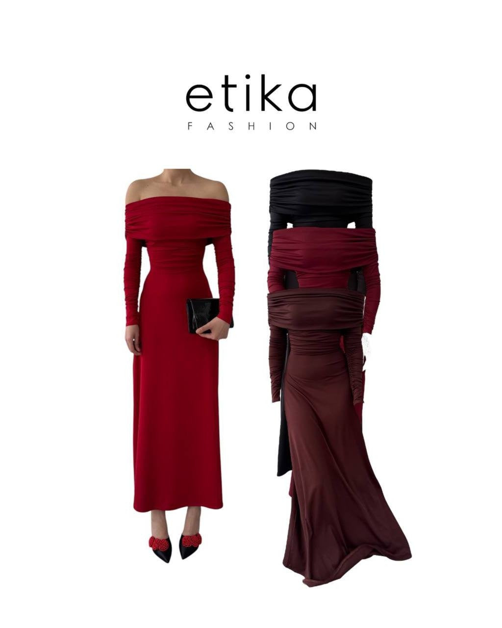 Uras Straplez Elbise