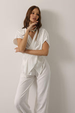 Asimetrik Kesim Takım - Beyaz
