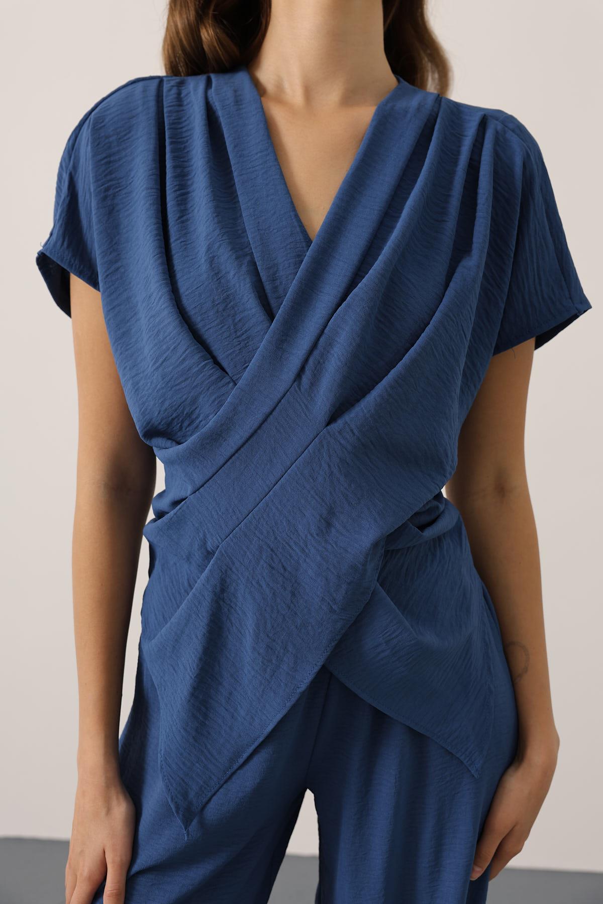 Asimetrik Kesim Takım - İndigo