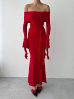 Valijevo – Kleid mit Rosendetail 