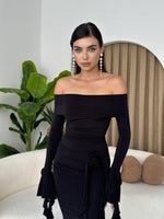 Valijevo – Kleid mit Rosendetail 
