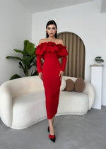 Vende Rose Collar Kleid 