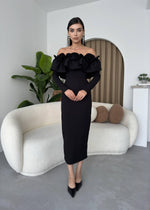 Vende Rose Collar Kleid 