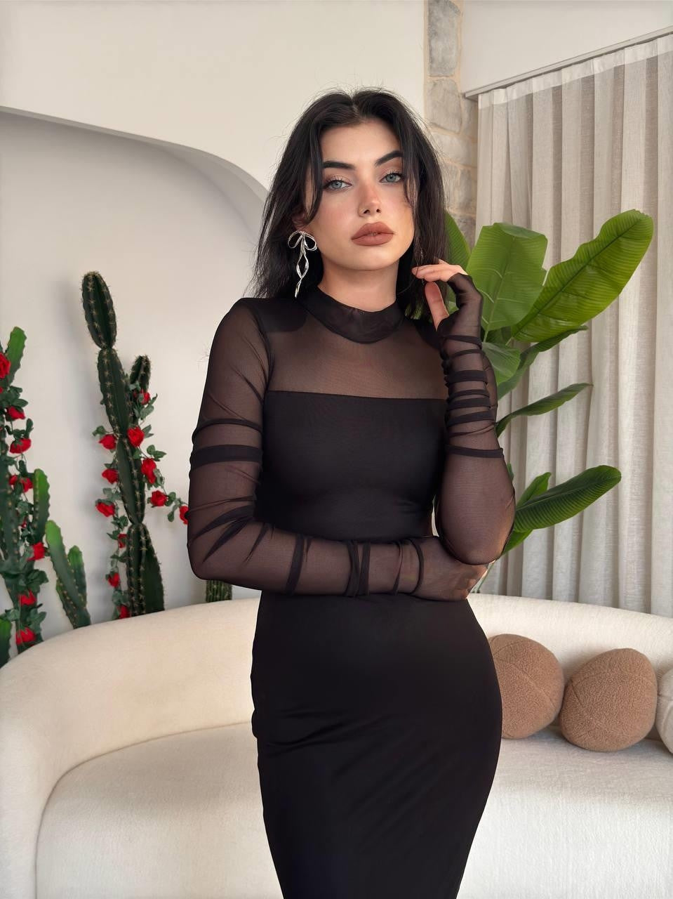 Visa Tüllkleid 