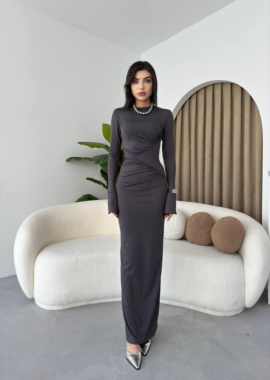 Zilina Çan Kollu Elbise