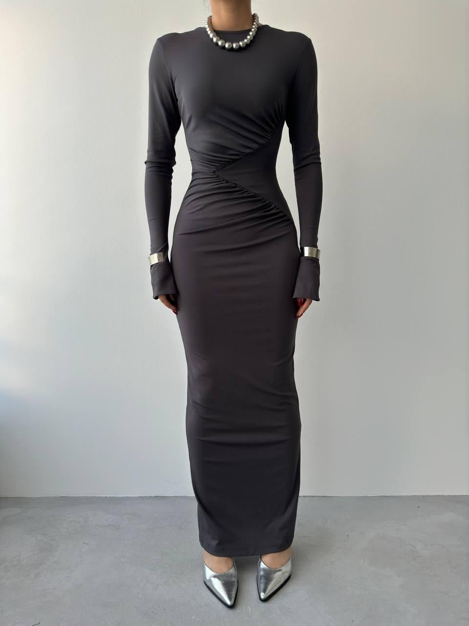 Zilina Çan Kollu Elbise