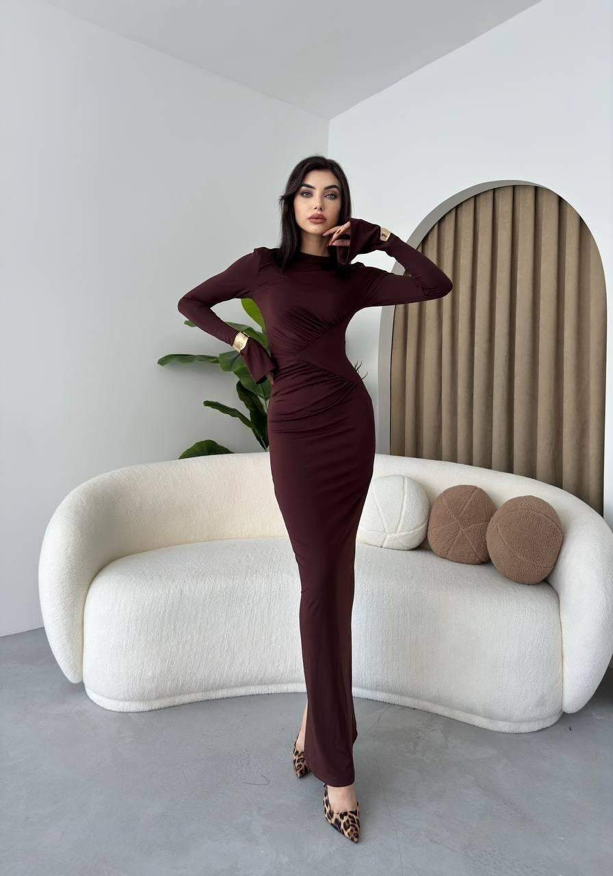 Zilina Çan Kollu Elbise