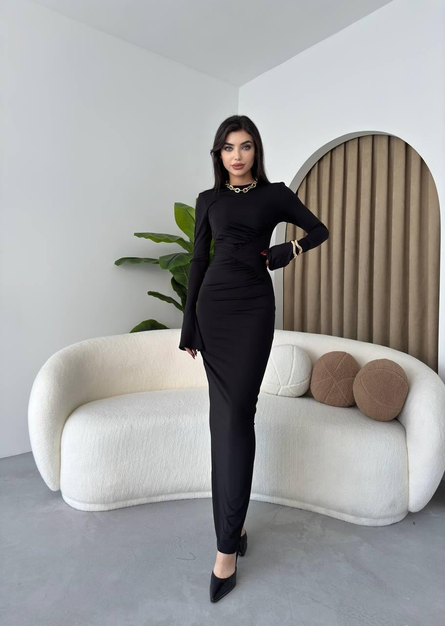 Zilina Çan Kollu Elbise